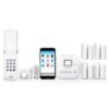 SkyLink SK-220 Wireless Home Alarm Kit No Monthly Fees with Hub, Door Window Sensors, Motion Sensor, Keypad and Keyfob (8-Piece)