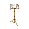 Woods WL40236S 6000 Lumens Portable LED Dual Head Work Light with Tripod