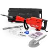 XtremepowerUS 61116-XPH2 27 in. 2200-Watt Electric Demolition Jack Hammer Concrete Breaker Kit with Rubberized Handle