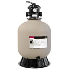 XtremepowerUS 75140-H2 19 in. Swimming Pool Sand Filter System with 7-Way Valve In-Ground