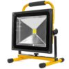 XtremepowerUS 95123 Rechargeable LED Work Light 50-Watt Cordless Portable COB Flood Light with Handle