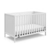 Graco Theo 3-in-1 Convertible Baby Crib, White