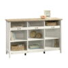 Sauder 417653 Adept Storage Credenza, Soft White Finish