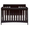 Delta Children Richmond 6-in-1 Convertible Baby Crib, Dark Chocolate