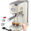 Gevi 20 Bar Compact Professional Espresso Coffee Machine, Beige Color, 35 OZ, New Condition