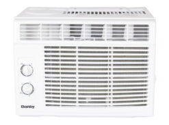 BLACK+DECKER 5,000 BTU 115 -Volts Window Air Conditioner Cools 150 Sq. Ft.  in White BD05MWT6 - The Home Depot