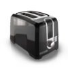 BLACK+DECKER 2-Slice Extra Wide Slot Toaster, Black