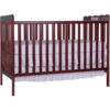 Dream On Me Classic 3-in-1 Convertible Crib - Cherry