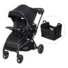 Baby Trend Sit N' Stand Sit and Stand, Solid Print Black