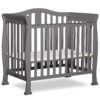 Dream On Me Naples 4-in-1 Convertible Mini Crib, Storm Grey