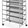 Mainstays 5 Tier, 30 Pair, Metal Mesh Shoe Rack