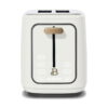 Beautiful 2 Slice Touchscreen Toaster, White Icing by Drew Barrymore