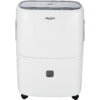 Whirlpool 30 Pt. 2,000 Sq. Ft. Dehumidifier in White - Automatic Shut-off, Variable Speed