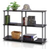 Furinno Turn-N-Tube 3 Tier Double Size Standard Bookcase