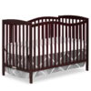 Dream On Me Chelsea 5-in-1 Convertible Crib, Espresso