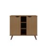 Manhattan Comfort Hampton Buffet Stand Cabinet, Maple Cream