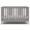 Delta Children Essex 4-in-1 Convertible Baby Crib, Grey/Natural Legs
