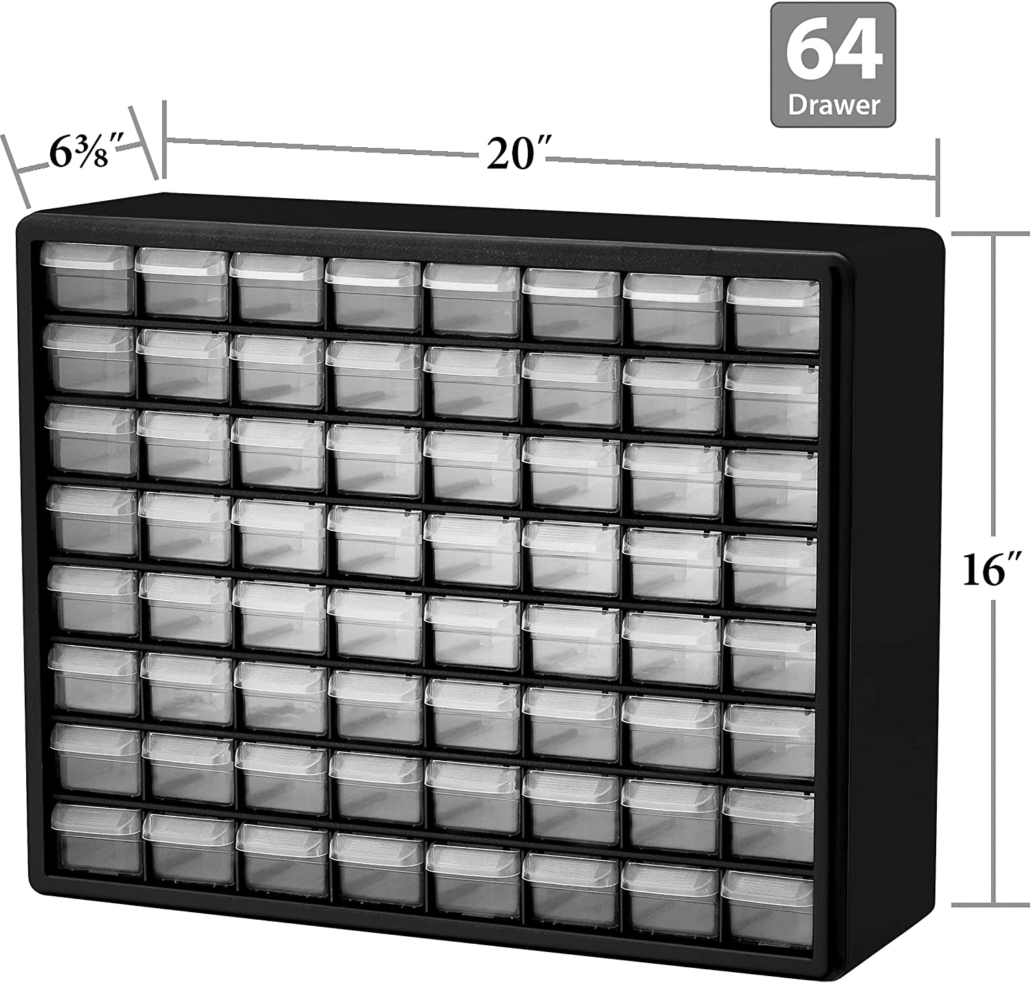 Akro-Mils 16-Drawer Plastic Storage Cabinet 