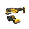 DEWALT DCS354BWP034C ATOMIC 20V MAX Brushless Oscillating Multi Tool and 20V MAX POWERSTACK Compact Battery Starter Kit