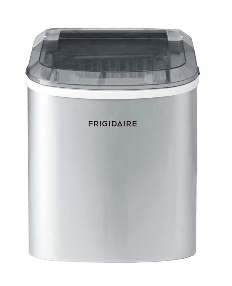 FRIGIDAIRE EFIC189Silver Compact Ice Maker, 26 lb per Day, Silver