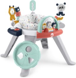 Fisher-Price Baby To Toddler -Toy 3-In-1 Spin & Sort Activity Center And Play Table With 10+ Activities, Happy Dots