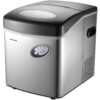 Frigidaire EFIC115 Extra Large Ice Maker, Stainless Steel, 48 lbs per day