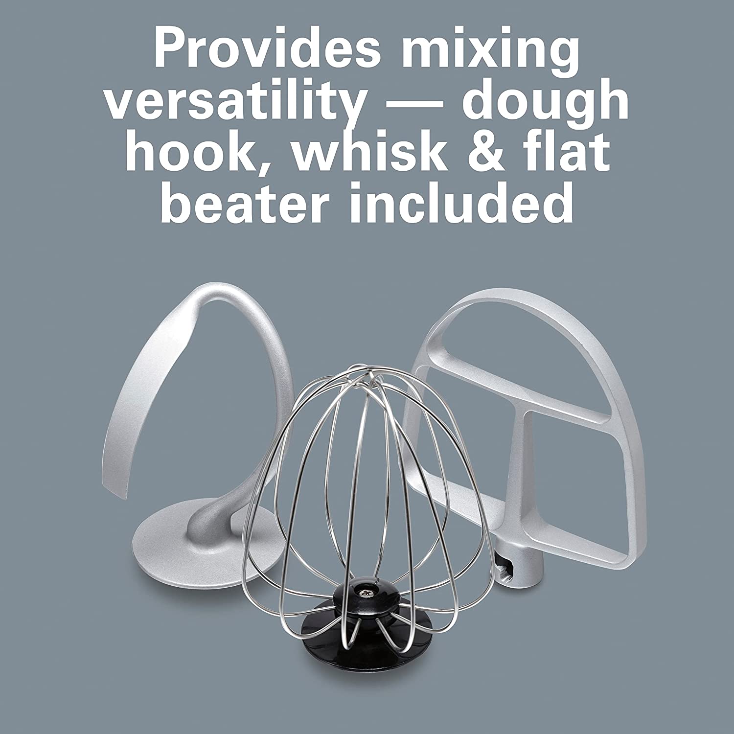 Hamilton Beach Electric Stand Mixer, 4 Quarts, Dough Hook, Flat Beater  Attachments, Splash Guard, 7 Speeds with Whisk, Aqua in 2023