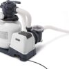INTEX 26645EG SX2100 Krystal Clear Sand Filter Pump for Above Ground Pools, 12in