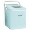 Igloo Automatic Self-Cleaning Portable Electric Countertop Ice Maker Machine With Handle, 26 Pounds in 24 Hours, 9 Ice Cubes Ready in 7 minutes, With Ice Scoop and Basket, Aqua