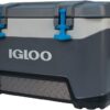 Igloo BMX 52 Quart Cooler with Cool Riser Technology, Carb/Grey/Blue