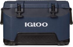 Igloo BMX 52 Quart Cooler with Cool Riser Technology, Rugged Blue