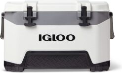 Igloo BMX 52 Quart Cooler with Cool Riser Technology, White
