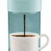 Keurig K-Mini Coffee Maker, Single Serve K-Cup Pod Coffee Brewer, 6 to 12 oz. Brew Sizes, Oasis