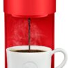 Keurig K-Mini Coffee Maker, Single Serve K-Cup Pod Coffee Brewer, 6 to 12 oz. Brew Sizes, Poppy Red