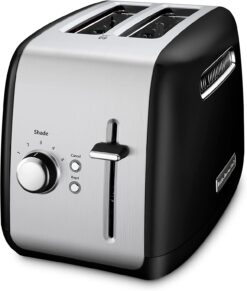 KitchenAid KMT2115 Toaster, 2 Slice, Onyx Black