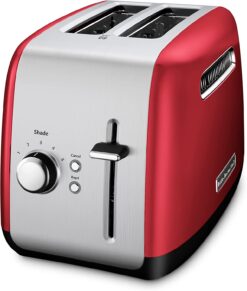 KitchenAid KMT2115ER Toaster with Manual High-Lift Lever, Empire Red, 2 Slice