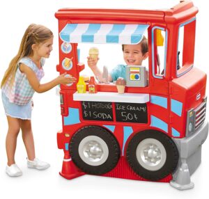 Little Tikes 2-in-1 Pretend Play Food Truck Kitchen - Refreshed
