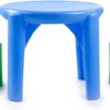 Little Tikes Bright 'n Bold Table & Chairs, Green/Blue