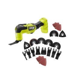 RYOBI PBLMT50B-A241601 ONE+ HP 18V Brushless Cordless Multi-Tool with 16-Piece Oscillating Multi-Tool Blade Accessory Set