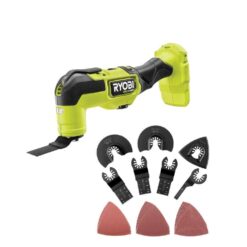 RYOBI PBLMT50B-A242201 ONE+ HP 18V Brushless Cordless Multi-Tool (Tool Only) with 22-Piece Oscillating Blade Set