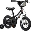 Schwinn Koen & Elm Toddler and Kids Bike, 12-Inch Wheels, Training Wheels Included, Boys and Girls Ages 2-9 Years Old, Black