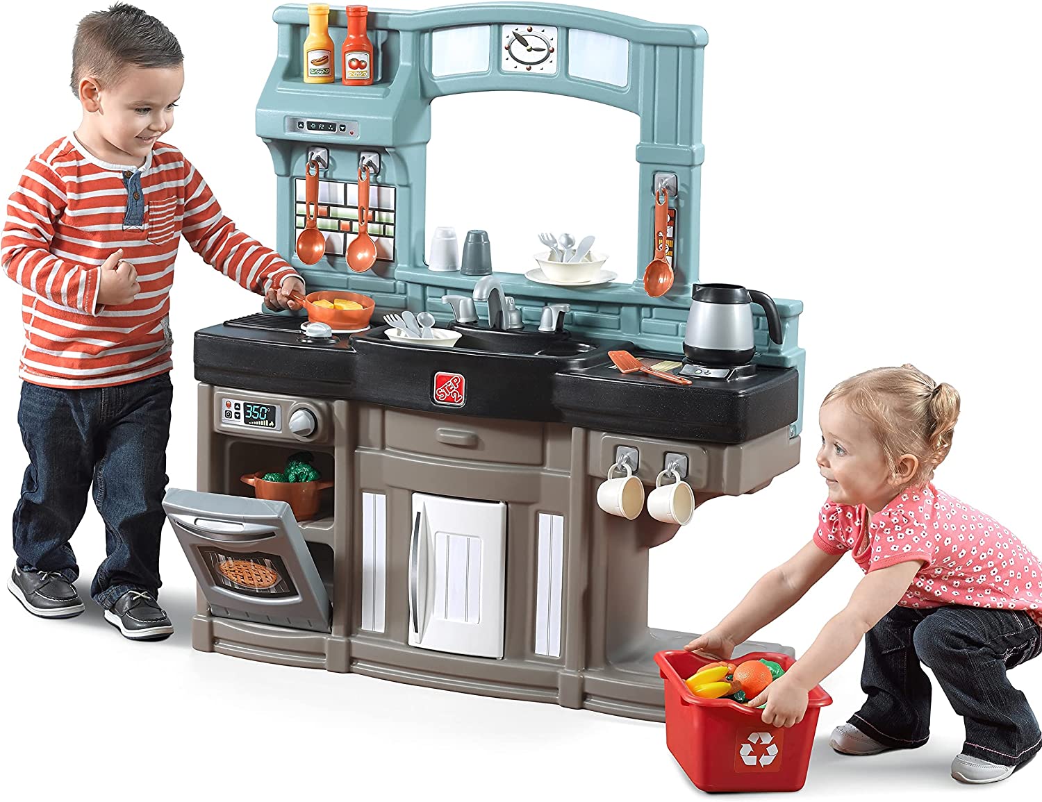 Toy Time 23-piece Play Kitchen Accessories & Chef Set : Target