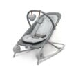 Summer 2-in-1 Bouncer & Rocker Duo (Heather Gray) Convenient and Portable Rocker and Bouncer for Babies Includes Soft Toys and Soothing Vibrations