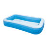 Intex Inflatable Swim Center Family Lounge Pool, 120" x 72" x 22" - Colors may vary.