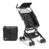 Munchkin Sparrow Ultra Compact and Portable Travel Stroller, Lightweight, Black