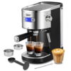 Gevi Espresso Machines 20 Bar Fast Heating Automatic Coffee Machine with Milk Frother Steam Wand