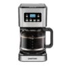 Chefman 12-Cup Programmable Coffee Maker, Square Stainless Steel