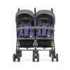 Dream On Me Volgo Twin Umbrella Stroller, Purple and Dark Grey