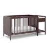 Graco Fable 4-in-1 Convertible Baby Crib and Changer, Espresso