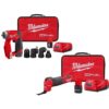 Milwaukee 2526-21HO-2505-22 M12 FUEL 12-Volt Lithium-Ion Cordless Oscillating Multi-Tool Kit w/4-in-1 Installation Drill/Driver Kit